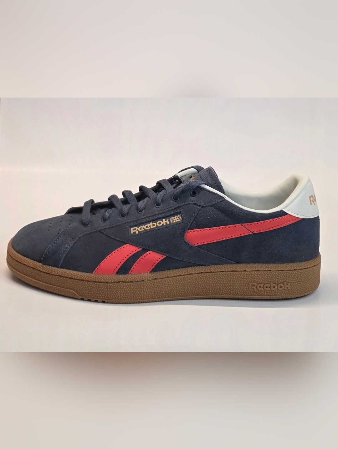 New Reebok Club C Grounds Uk Men's Shoes Dark Blue Sneakers 100074847 Men’s 12